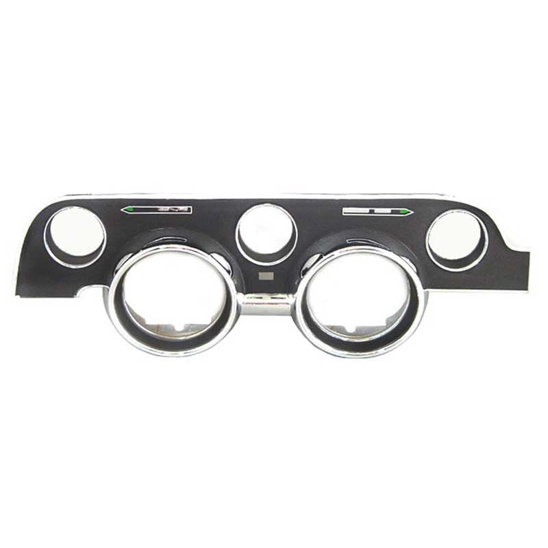 Dash Gauge Bezel Standard Interior Black Fits 1968 Ford Mustang