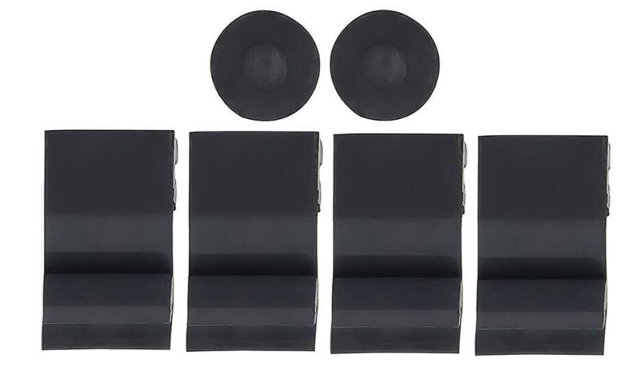 Hood Bumper Kit For 1953-1956 Ford F100 F250 F350; 6 Piece Set