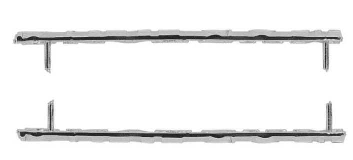 Zinc Die-Cast Fender Emblem For 1965-1966 Ford Mustang Pair