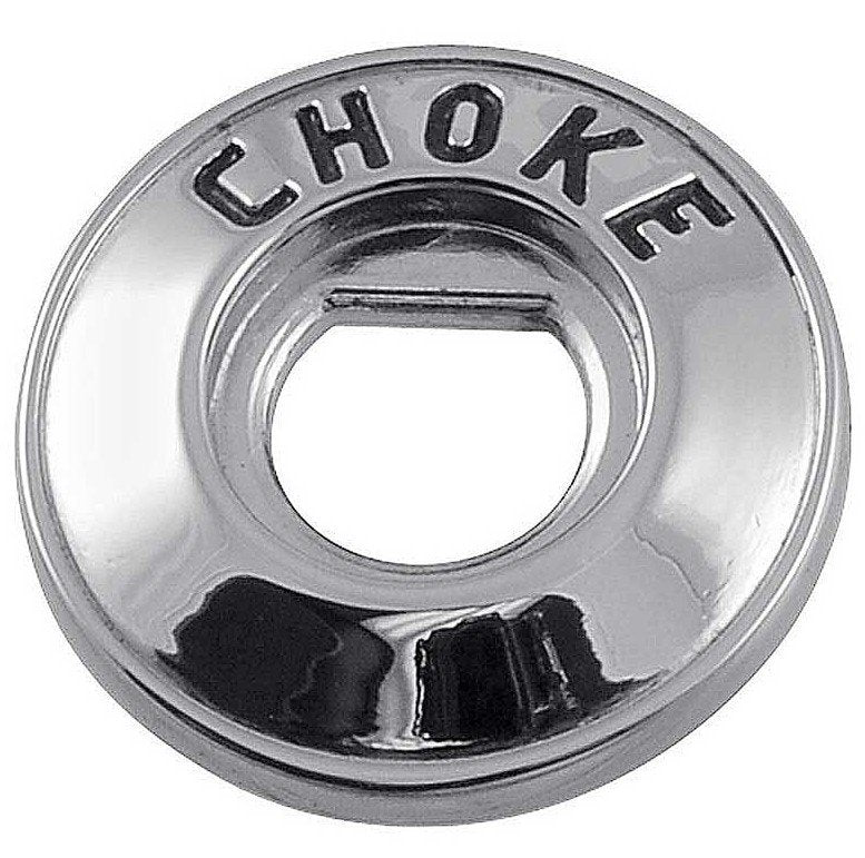 Chrome Choke Knob Dash Bezel For 1957-1960 Ford F100 F250 F350