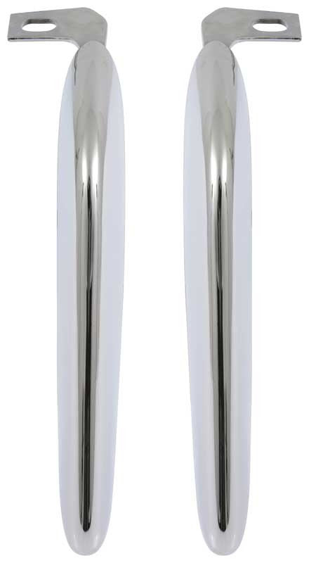 Front Bumper Guards Pair Fits 1964-1966 Mustang