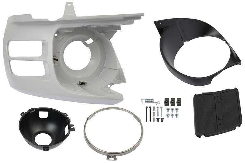 Headlight Assembly w/ Hardware LH Fits 1970 Ford Mustang
