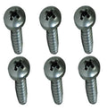 6 Piece Headlight/Headlamp Bezel Mounting Screw Set for 1964-1968 Ford Mustang