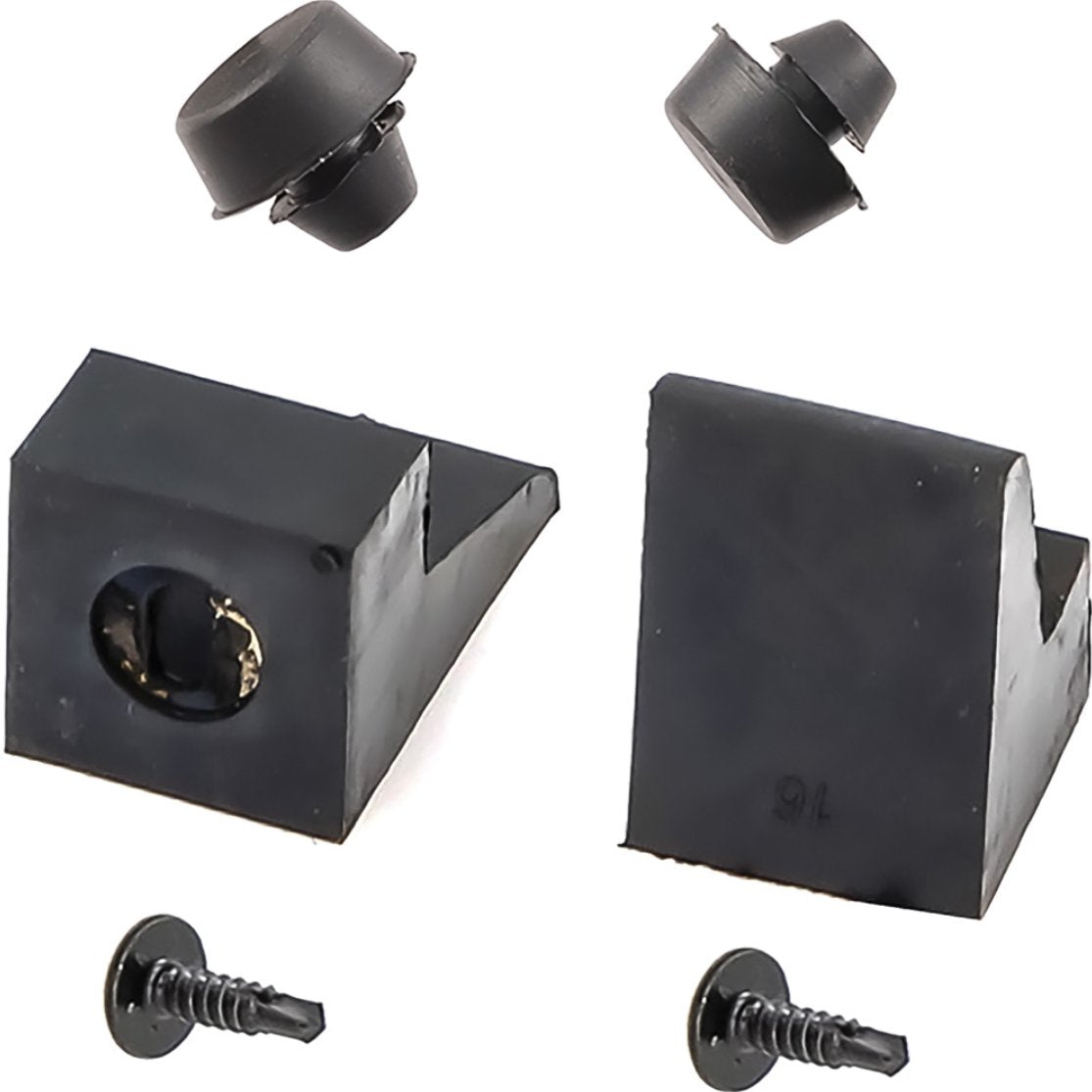 Tailgate Bumper Kit For 1964-1979 F100 F250 F350 and 1975-79 F150; 4 Piece