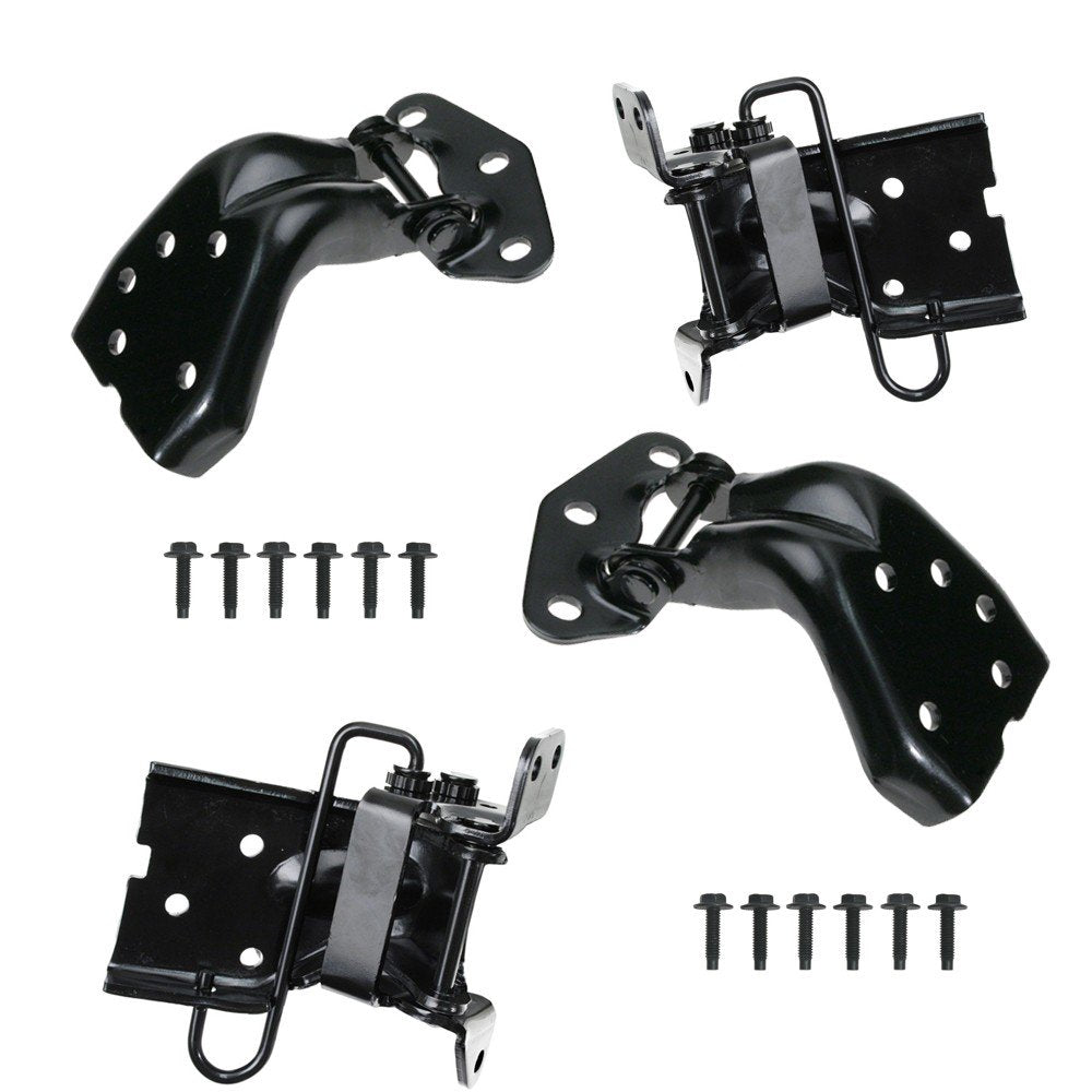 Door Hinge Kit w/ Hardware Fits 1971-1973 Mustang, Cougar
