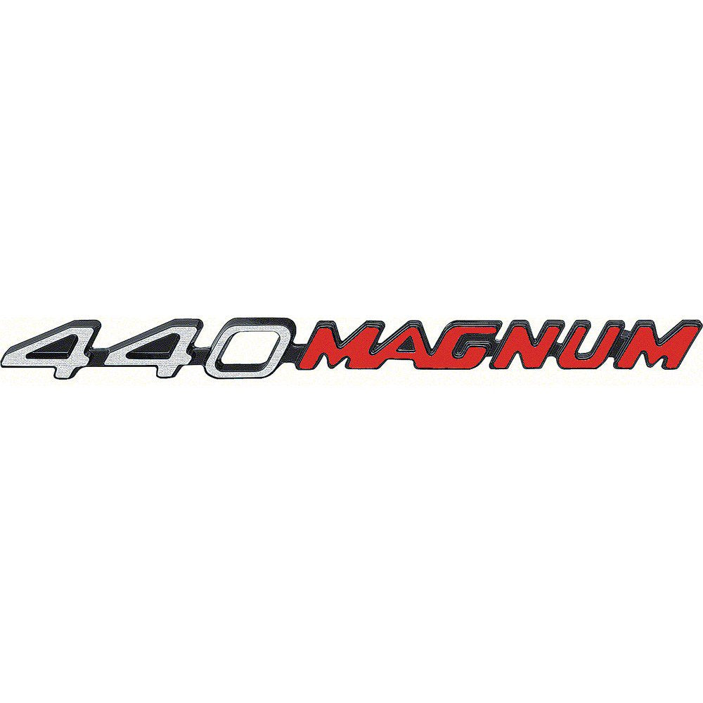 440 Magnum Hood Emblem Fits 1970-1971 Dodge Challenger