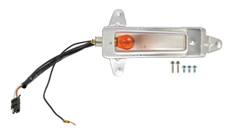 Parking Light Housing with Pigtail Connector LH Fits 1967 Dodge Dart