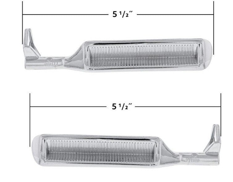 Chrome Die-Cast Interior Door Handle For 1980-1986 Ford Bronco; Pair