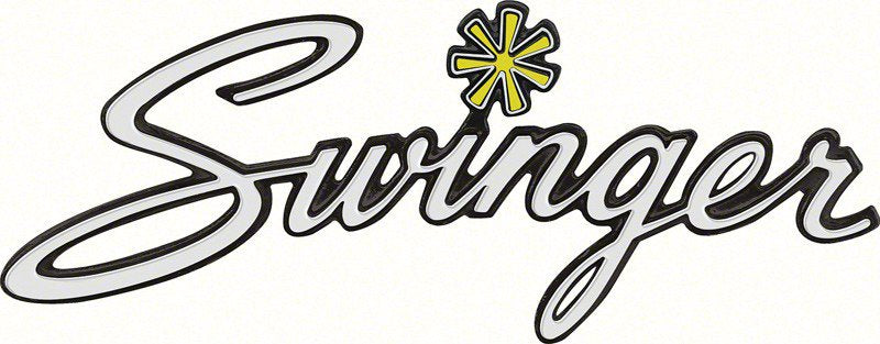 Swinger Trunk Emblem Fits 1970 Dodge Dart