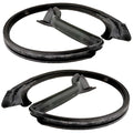 Upper Door Window Weatherstrip Pair Fits 2005-2014 Ford Mustang Coupe