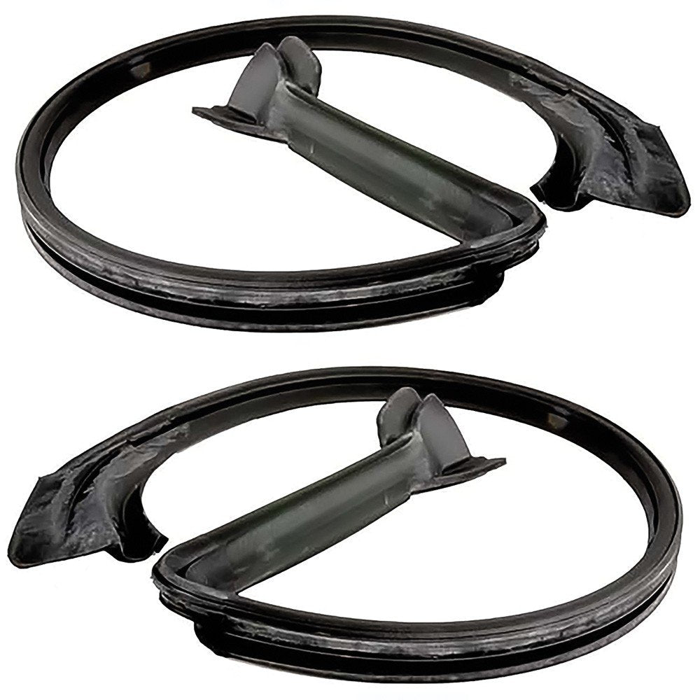 Upper Door Window Weatherstrip Pair Fits 2005-2014 Ford Mustang Coupe