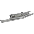 Front Grill Assembly Textured Argent Silver & Accents Fits 1971 Dodge Challenger