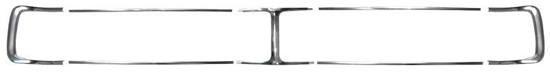 Grille Molding 7-Piece Set Fits 1969 Dodge Charger