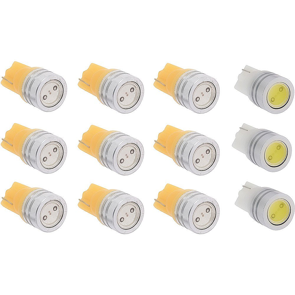 Instrument Gauge Cluster LED Bulb Set For Models Without Fits 1969-1973 Mustang