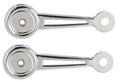 Door Window Crank For 1968-1972 Ford F100 F250 F350; Standard Interior; Pair