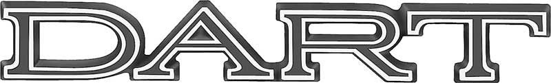 Dart Front Fender Emblem Fits 1969-1970 Dodge Dart
