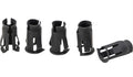 5 Piece 3/16" Stud Emblem Barrel Clip Set For Ford Fairlane and Falcon