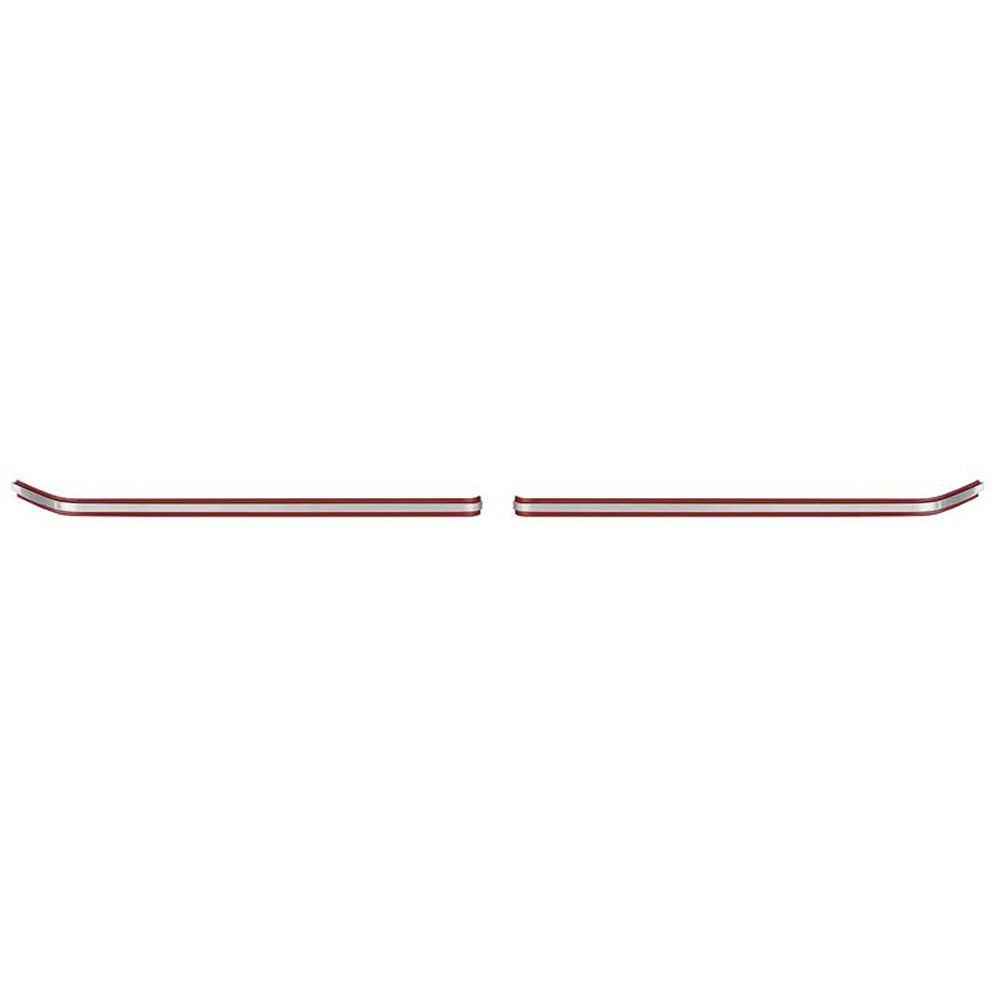 Grill Accent Bar Ornament Set Fits 1973-1974 Dodge Charger SE