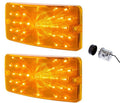 Super Bright 35 LED Parking and Turn Signal Light Set For 1969-1977 Ford Bronco