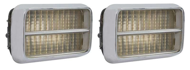 Parking Light Lens Assembly Pair Clear Lens Fits 1974 Ford Mustang II