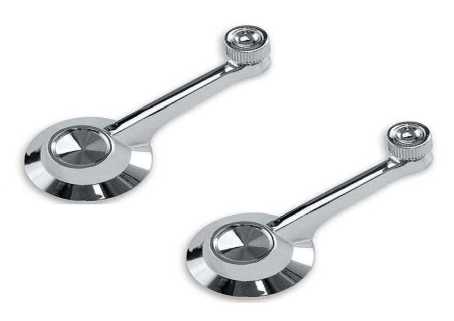 Window Crank Handles Clip-On Type For 1964-66 Ford Mustang Falcon With C-Clips