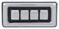 Power Window Switch 4-Button Convex Fits 1977-1978 Mopar
