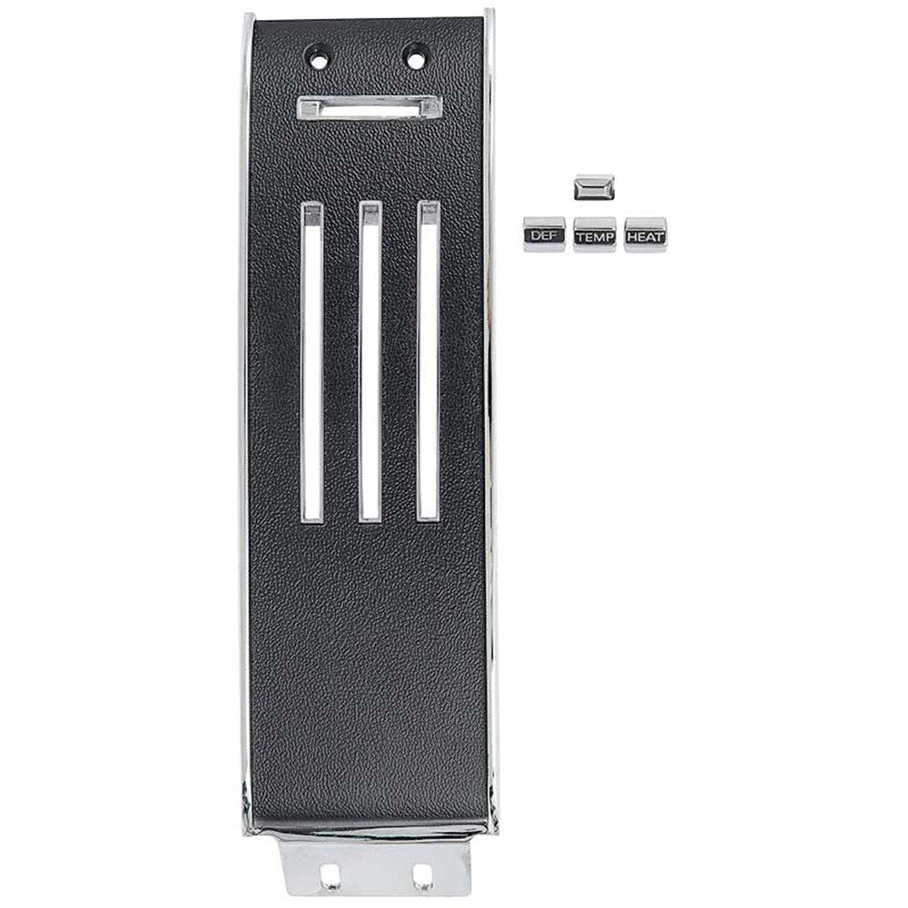 Heater Control Plate w/ Knobs Fits 1967 Ford Mustang