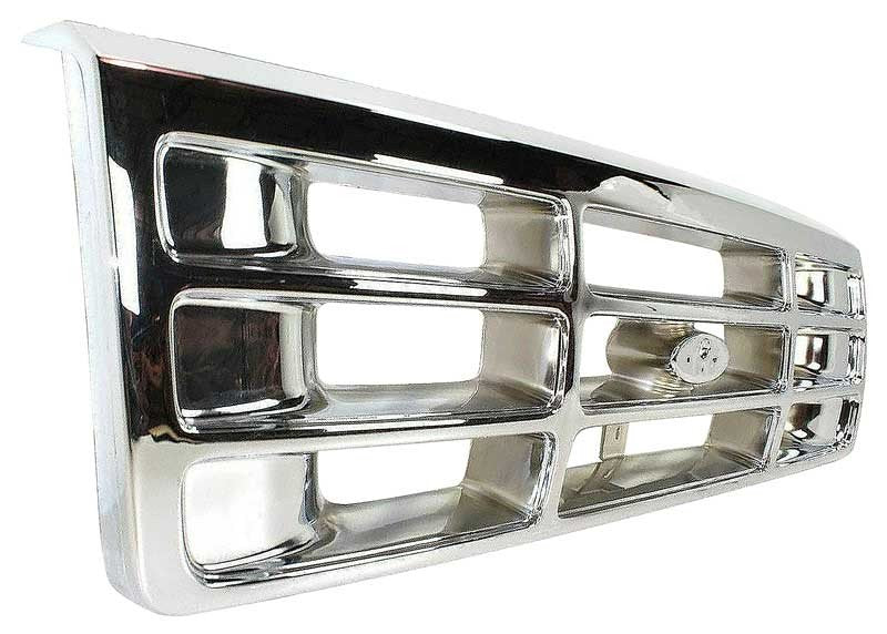Front Grill Chrome Fits 1992-1996 Ford F150, F250, F350, Bronco