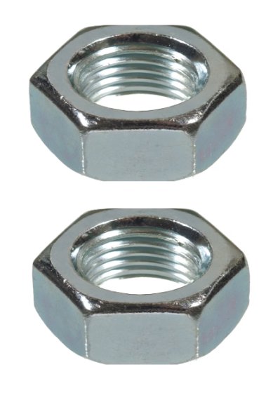 Grade 5 Hex Nut 5/16-18 USS-Course Thread; Zinc; Pair