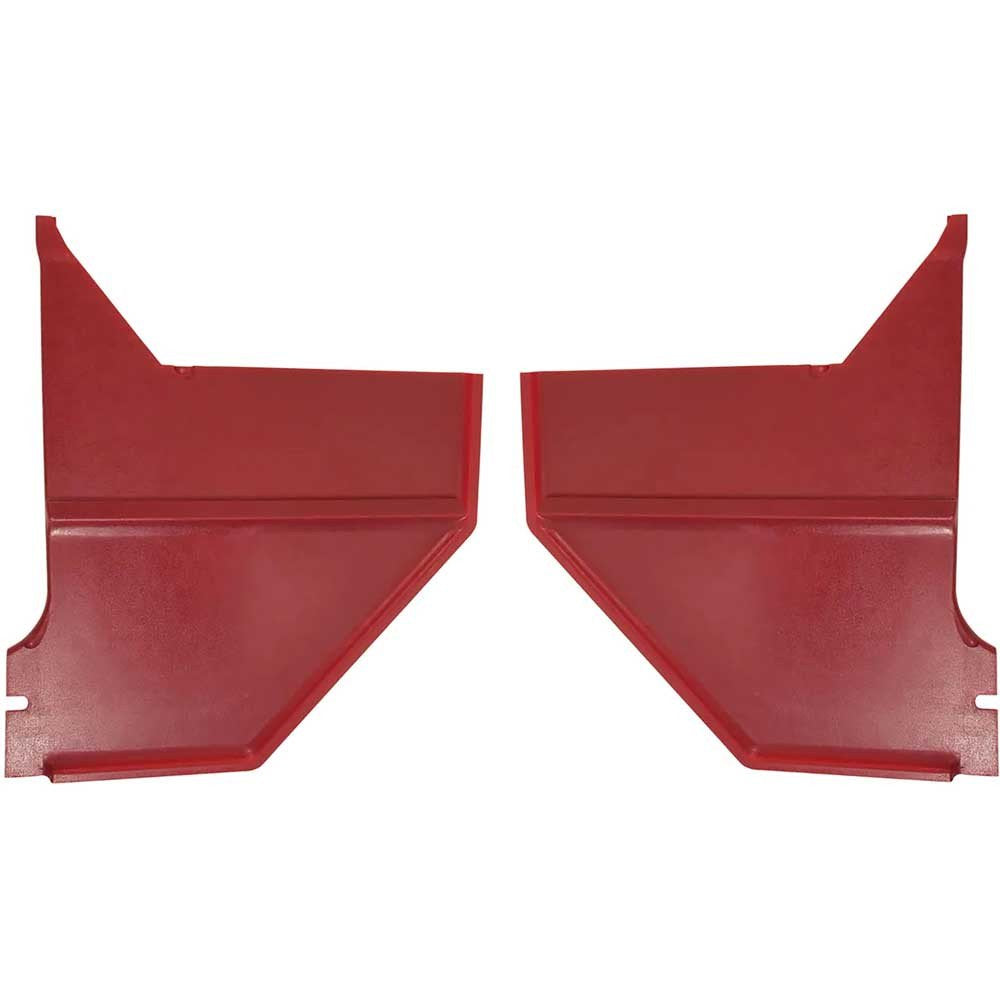 Coupe/Fastback Kick Panel Pair Dark Red / Maroon Fits 1968 Ford Mustang
