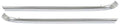 Vinyl Top Back Belt Side Molding Chrome Fits 1964-1966 Ford Mustang