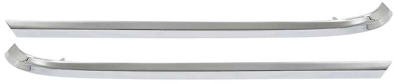 Vinyl Top Back Belt Side Molding Chrome Fits 1964-1966 Ford Mustang