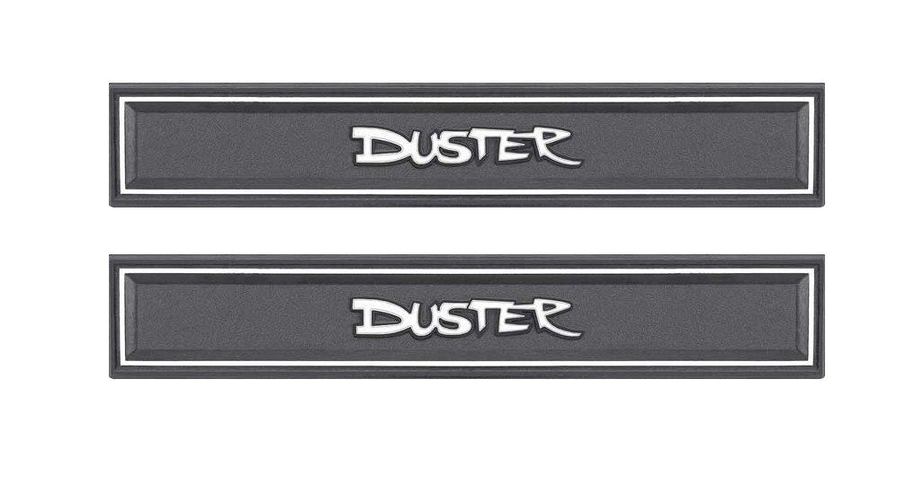 Interior Door Panel Emblem Set For 1970-1972 Plymouth Duster Models