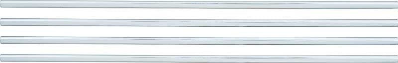 Horizontal Grill Molding Set 4-Piece Set Fits 1969 Dodge Charger