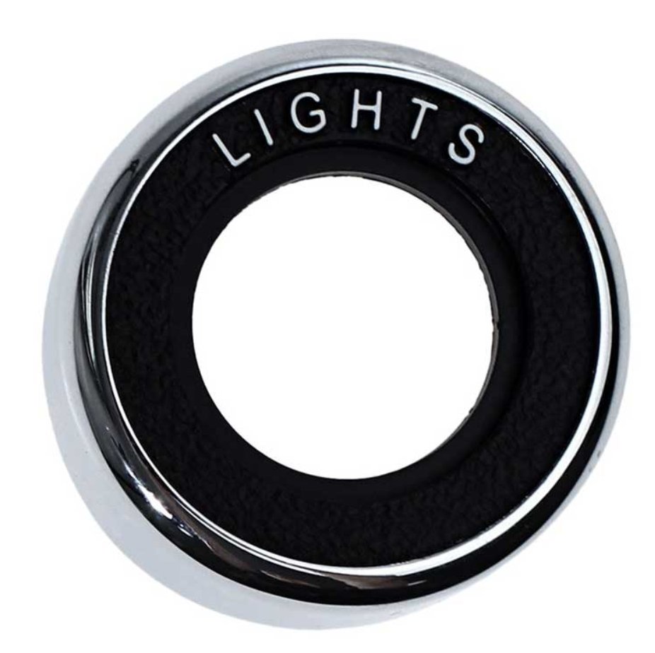 Headlamp Switch Bezel For 1969-1970 Ford Mustang Shelby GT-350 Boss 302 Boss 429
