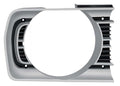 Headlamp Bezel RH Fits 1972 Dodge Dart, Demon