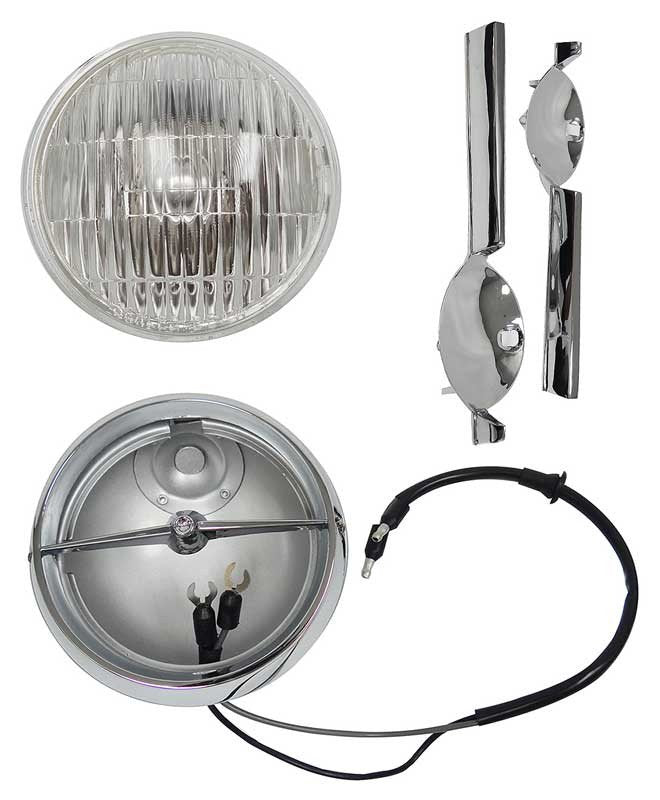 Fog Light Bar Kit Without Horse Fits 1966 Ford Mustang