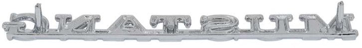 Zinc Die-Cast Fender Emblem For 1965-1966 Ford Mustang