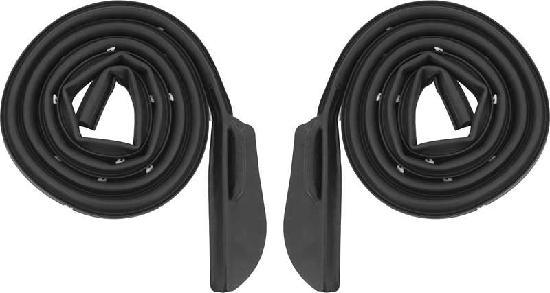 Door Frame Weatherstrip Pair Fits 1966-1967 Dodge Plymouth B-Body