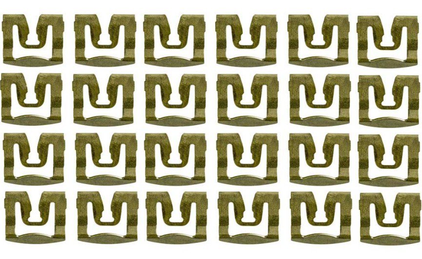 Rear Window Molding Clip Set For 1971-1975 Plymouth Road Runner and Satellite