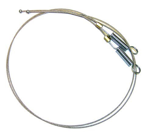 Convertible Top Side Cables Fits 1969-1970 Mustang/Cougar