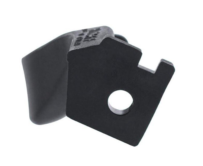 Black Interior Door Handle For 1987-1996 Ford Bronco; Driver Side