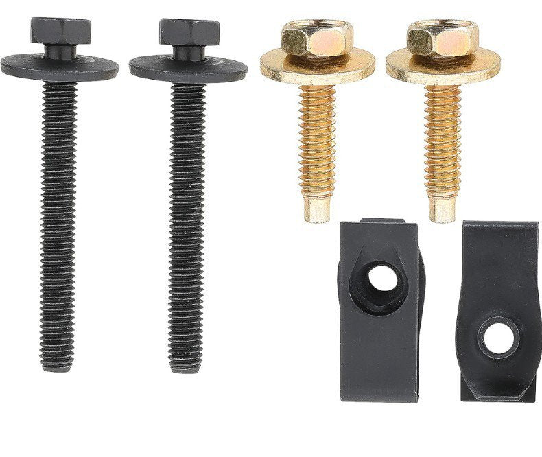 Reproduction Battery Tray Mounting Kit Fits 1979-1986 Ford Mustang; 6 Piece