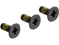 Door Latch/Lock Screw Set For 1979-1993 Ford Mustang; 3 Pieces