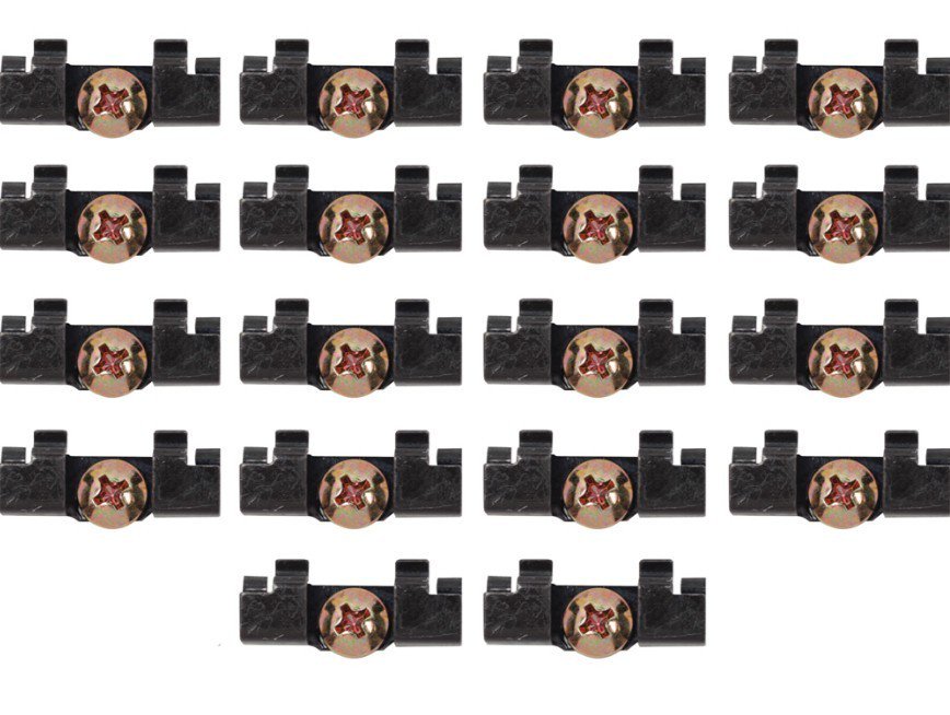 18 Piece Front Windshield Molding Clip Set For 1965 Coronet and 1962-1963 Polara