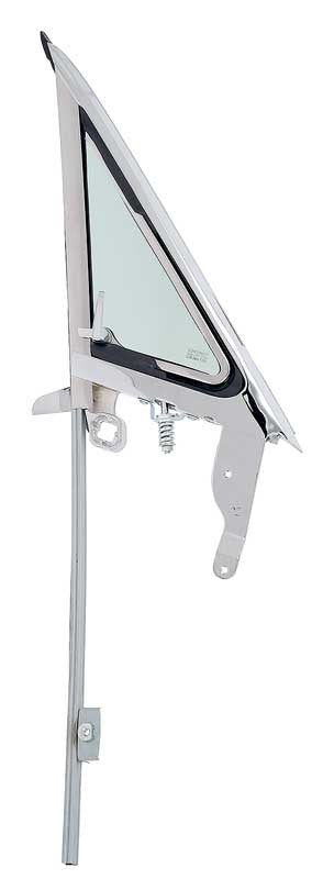 Vent Window Assembly LH Tinted Glass Fits 1967 Ford Mustang