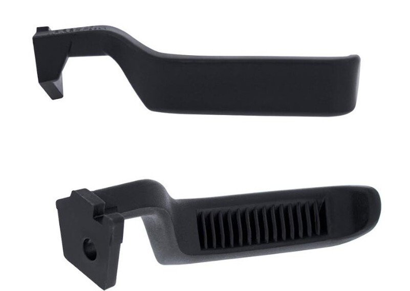 Black Interior Door Handles For 1987-1996 Ford Bronco; Pair