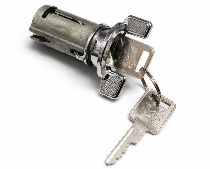 GM Style Ignition Lock Cylinder With Keys For 1970-1984 Jeep J10 and J20 Trucks