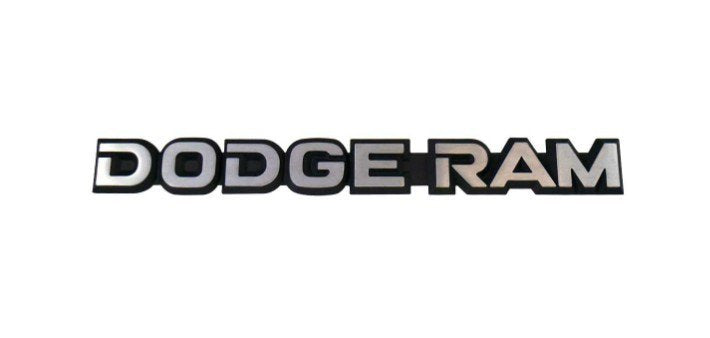 Rear Tailgate Dodge Ram Emblem For 1981-1990 Dodge Truck/Ramcharger
