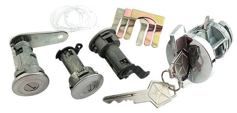 Ignition, Door and Trunk Lock Set For 1971 Dodge Challenger and Plymouth Cuda